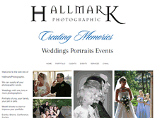 Tablet Screenshot of hallmarkphotographic.com